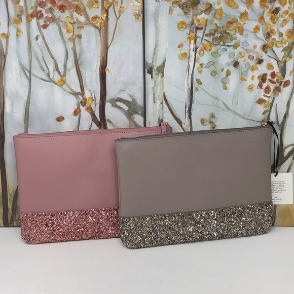 Nwt Kate Spade bundle of 2 cosmetic bags - Picture 2 of 6